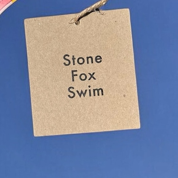 🌻NEW w.tag! REVOLVE Stone Fox Swim Hot Tropix Luka Cheeky Bikini Bottom Size XL - Picture 8 of 9